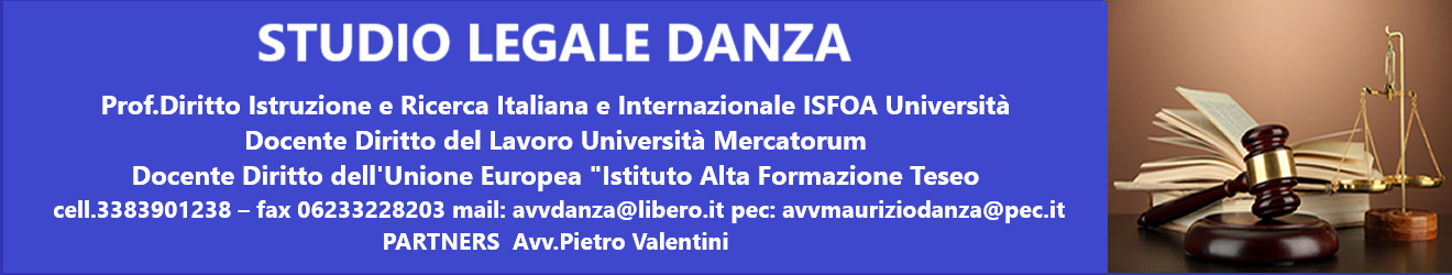 Studio Legale  Danza